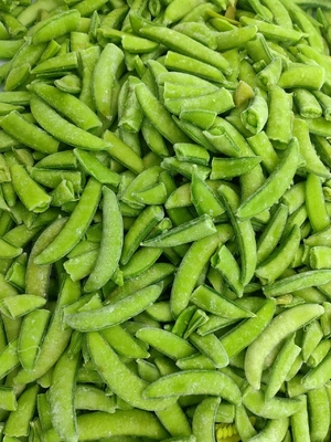 China Fresh Frozen Vegetable New Crop IQF Frozen Sugar Snap Peas Stringless 2 Sides