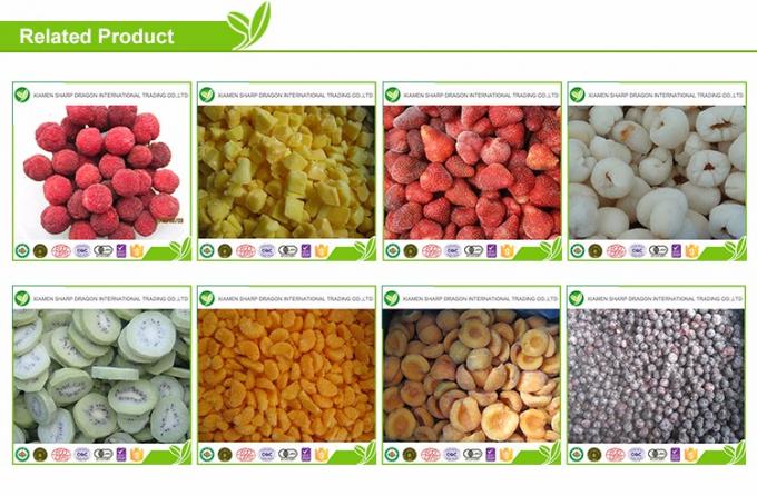 2025 Novo cultivo Iqf Morango inteiro A13 Morango congelado Frutos inteiros congelados 1