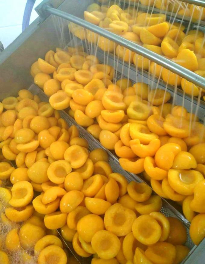 Sinocharm Produto 4-Estrelas BRC-A P&ecirc;ssego Amarelo Fresco 10x10mm Frutos congelados em cubos IQF P&ecirc;ssego Amarelo em cubos 1