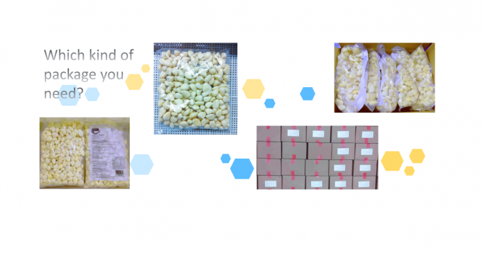 Alho por atacado com sabor fresco e vida &uacute;til longa Alho congelado 4