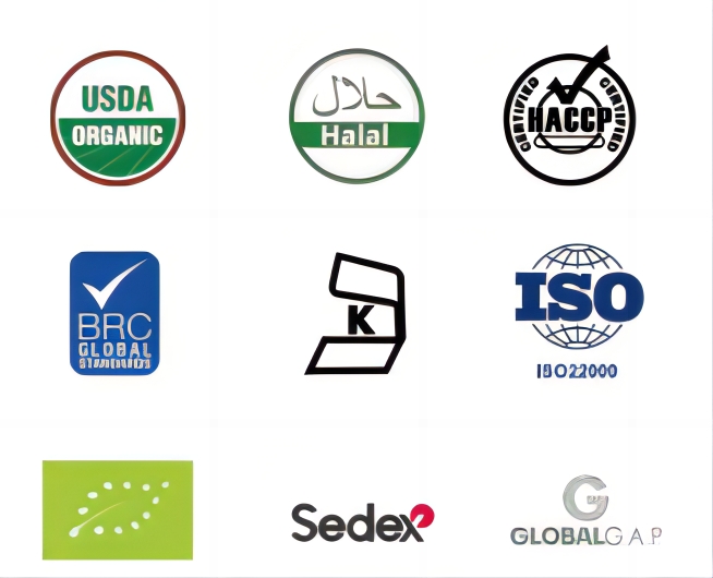 Pre&ccedil;o de F&aacute;brica de Produtos Quentes Cor Branca Certificados BRC HACCP Vegetais Congelados IQF Alho Org&acirc;nico 6