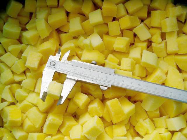 Pre&ccedil;o das Fatias de Manga Congeladas 1