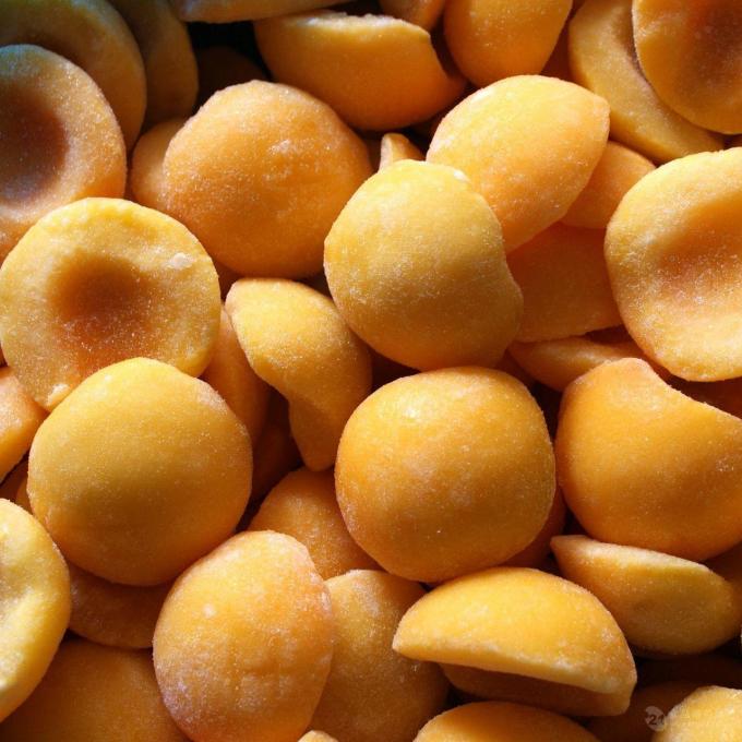 IQF P&ecirc;ssegos Amarelos Org&acirc;nicos em Metades Frutas Congeladas Sabor Doce Embalagem a Granel Polpa em &Aacute;gua Conservada Cubos Inteiros e Metades Dispon&iacute;veis 0