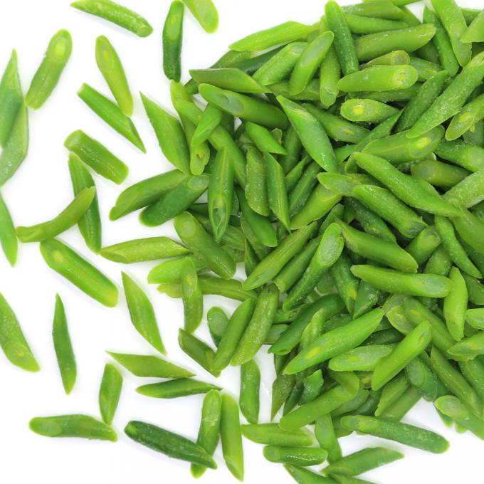 China Venda de f&aacute;brica Vegetais congelados diretamente IQF Feij&otilde;es verdes congelados cortados Design OEM ou ODM 1