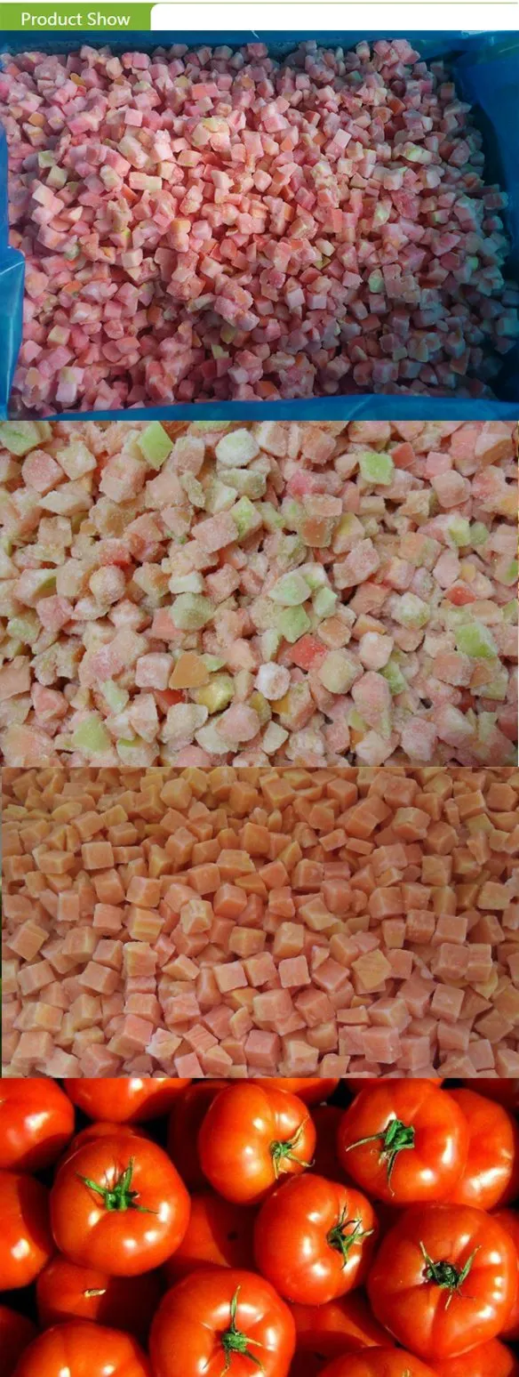 Descubra os Benefícios da Fruta Congelada para as Necessidades do Seu Negócio Cubos de Tomate 0