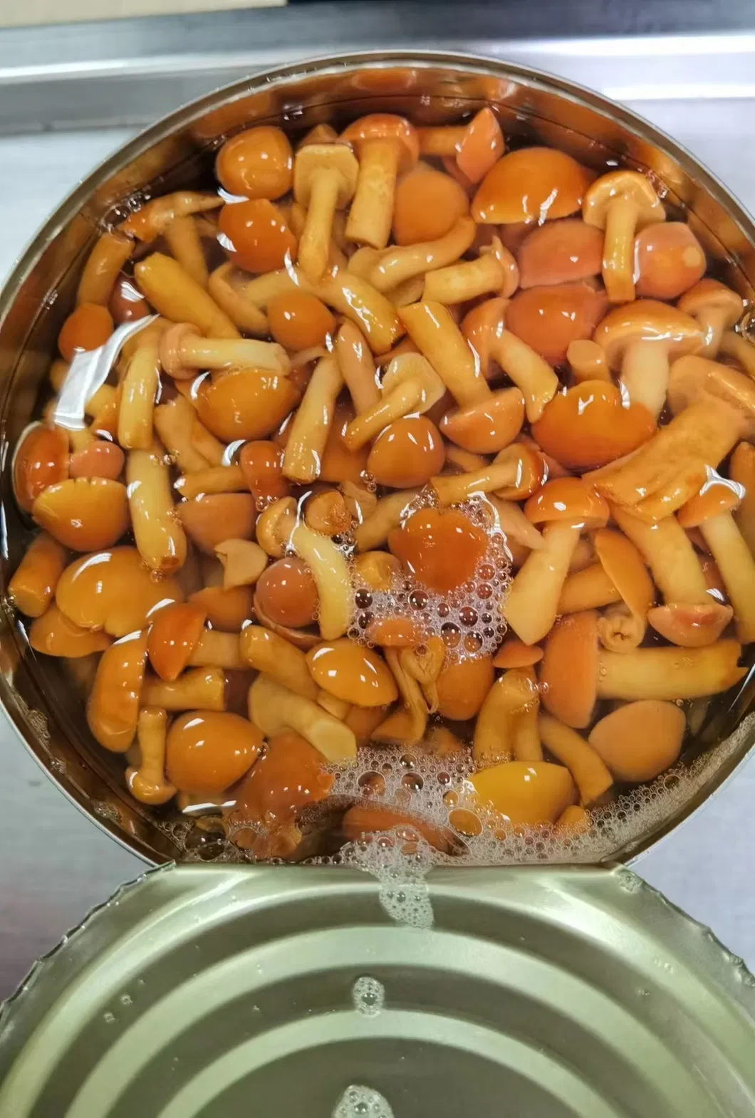Deliciosos cogumelos congelados perfeitos para as necessidades do seu negócio Nameko em salmoura 0