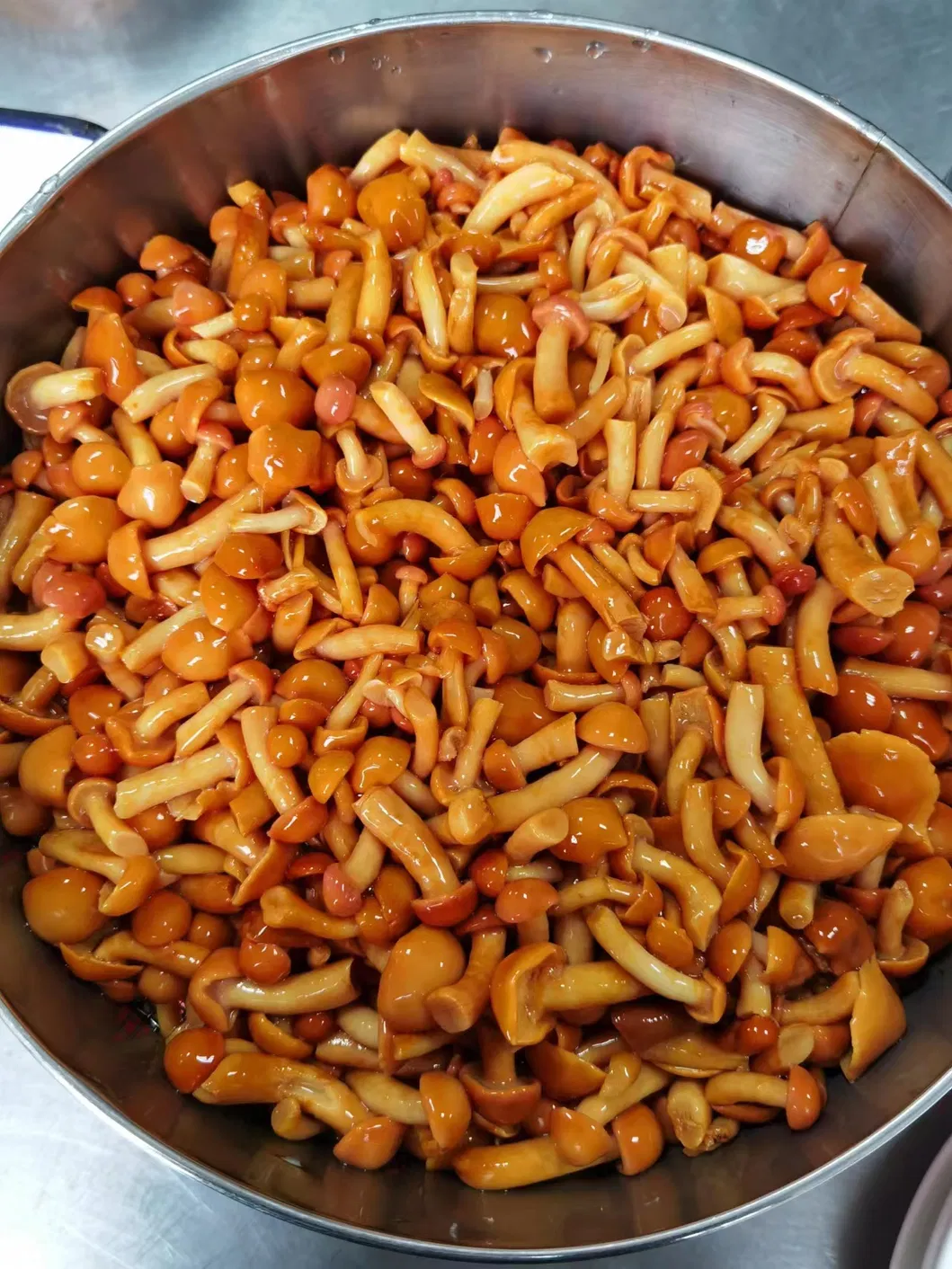 Deliciosos cogumelos congelados perfeitos para as necessidades do seu negócio Nameko em salmoura 1