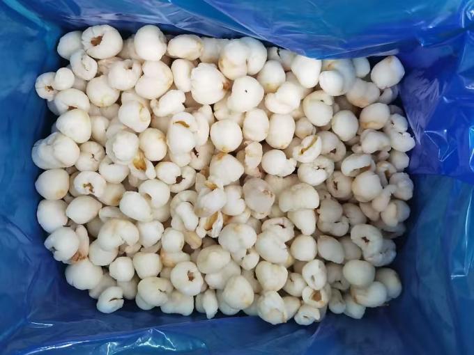 Lichia congelada inteira e descascada em embalagem de caixa a granel IQF Fruta de lichia com sabor doce com variedade de manga de frutas preservadas 2