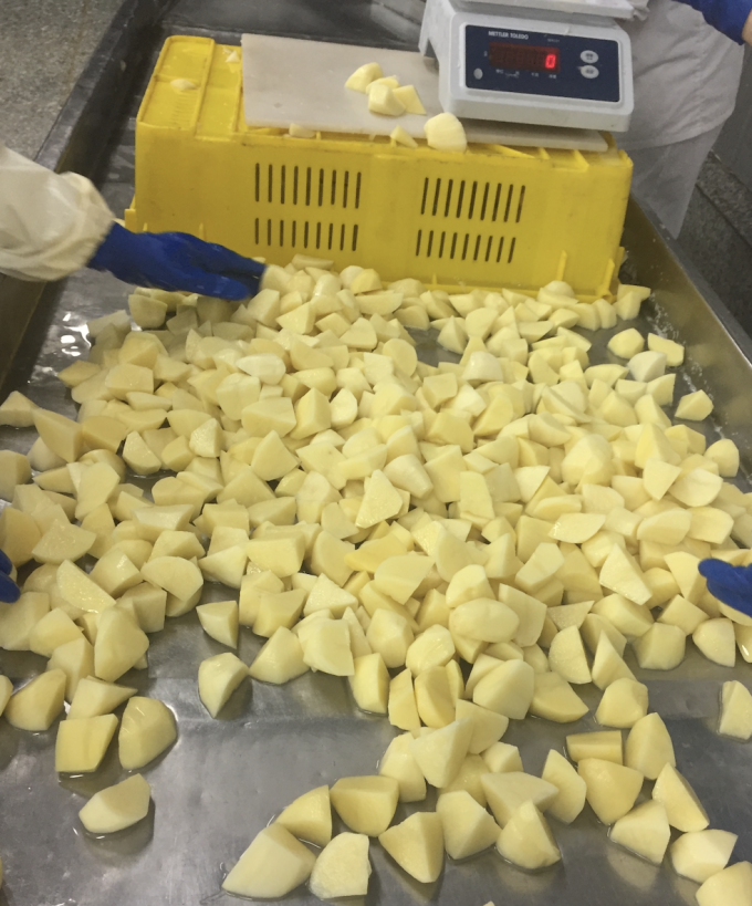 Qualidade certificada IQF Batatas congeladas Fabricantes profissionais de legumes congelados 1