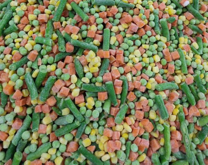 Vegetais mistos da Calif&oacute;rnia (IQF) 3 vias congelados Ingredientes inteiros (BRC HALAL HACCP Certificado) 2