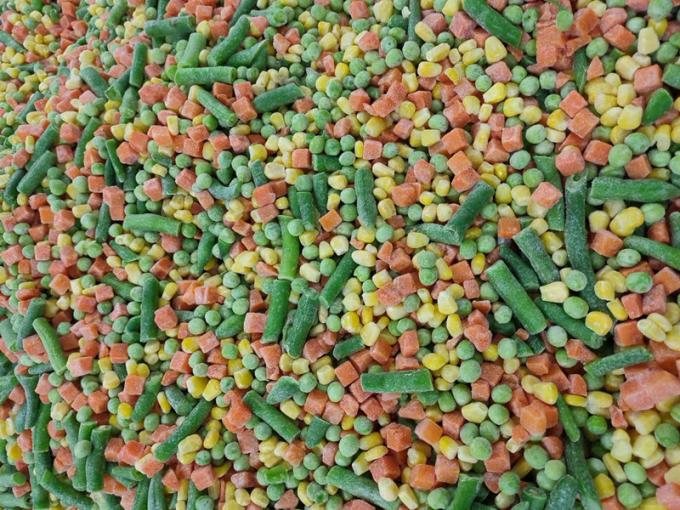 Vegetais mistos da Calif&oacute;rnia (IQF) 3 vias congelados Ingredientes inteiros (BRC HALAL HACCP Certificado) 4
